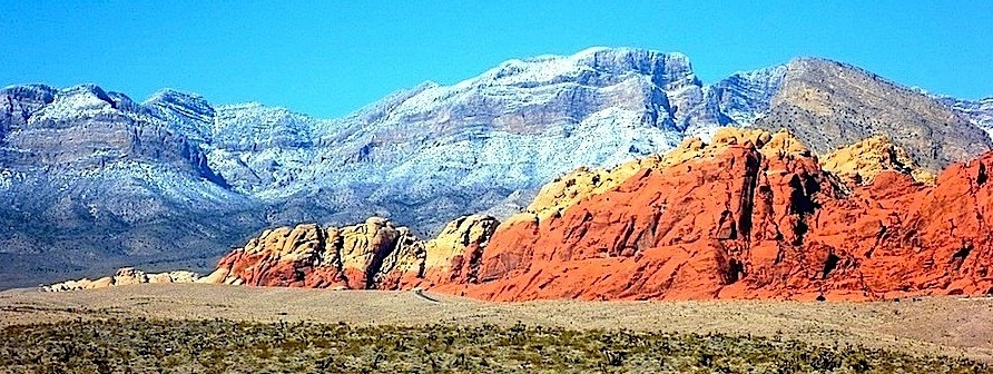 Red Rocks, près de Las Vegas dans le Nevada